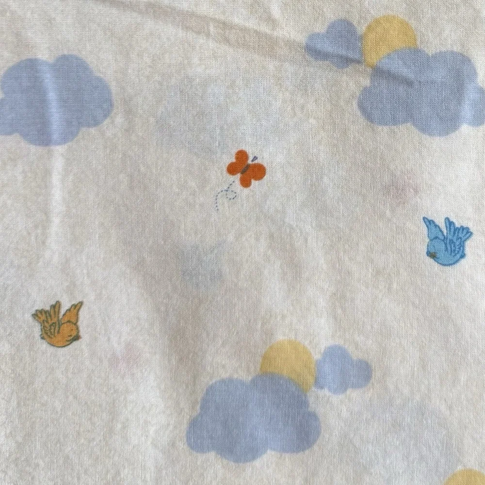 VTG 90s Disney Winnie The Pooh Piglet Tigger Curtain Valance Fabric 36x188